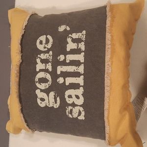 Primitives by Kathy square pillow